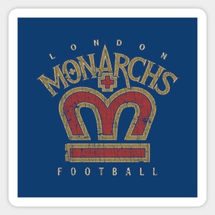 London Monarchs 1991 Sticker